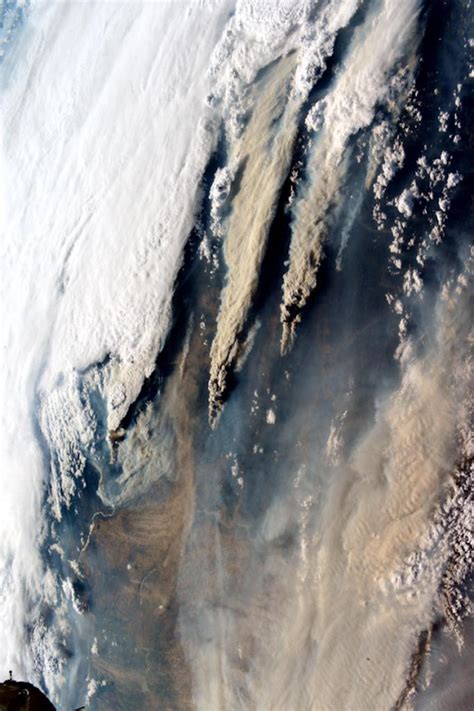 Nasa Satellite Captures Thick Plumes Of Smoke From Wildfires