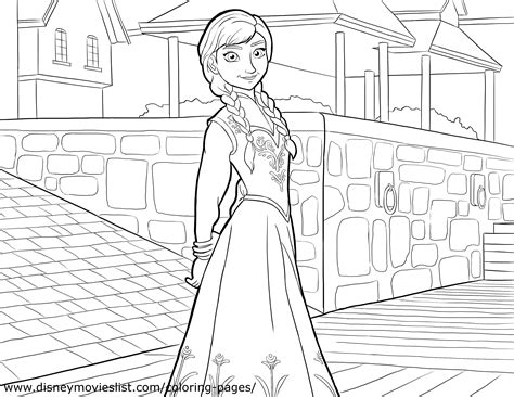 Dibujos De Frozen Para Colorear Princesas Disney