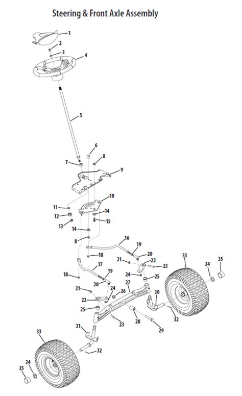 Cub Cadet Ltx1040 Hydrostatic Lawn Tractor Parts And Accessories At