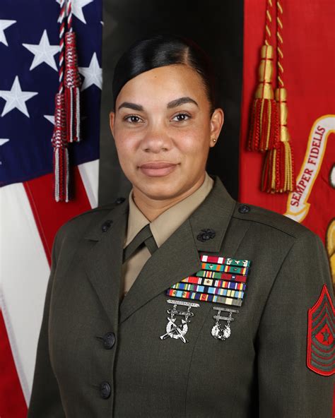 Sgt Maj Ramarie S Moore I Marine Expeditionary Force Leaders