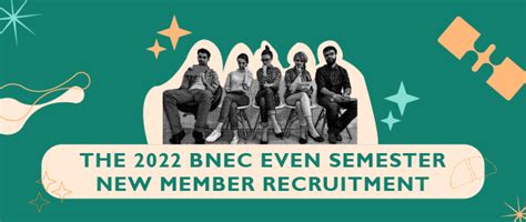 The 2022 Bnec Even Semester New Member Recruitment Bina Nusantara