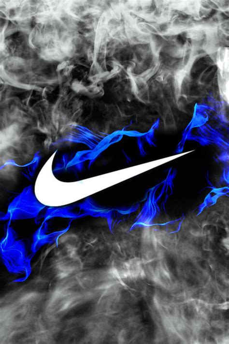 48 Nike Blue Smoke Wallpapers Wallpapersafari