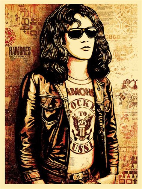 Tommy Ramone Print Release And Ramones Exhibit Opening In Nyc Obey