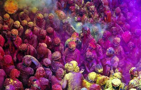 Festival De Colores En La India Holi El Festival Hindú Que Da La