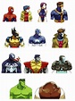 Marvel VS Capcom - Character Bust Artwork