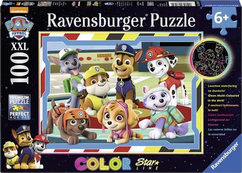 Ravensburger 13703 Team Paw Patrol 100 Teile Puzzle Amazonde