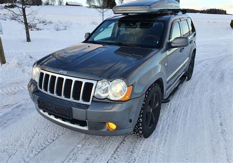 Auto Occasion Jeep Grand Cherokee 30 Turbo V6 Crd Overland Gris Zurich