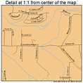 Cornville Arizona Street Map 0415920