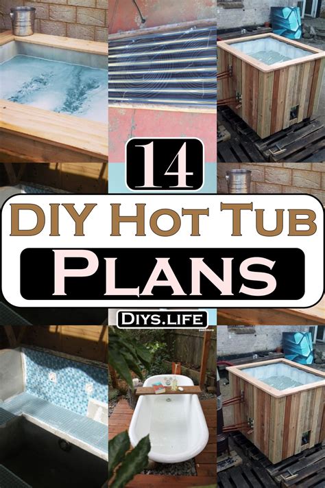 20 Diy Hot Tub Plans For Hot Baths At Home Diys