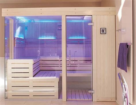 Sauna Finlandesa Lambris Design Clairazur Para Uso Residencial De P Cea De Chopo Tembl N
