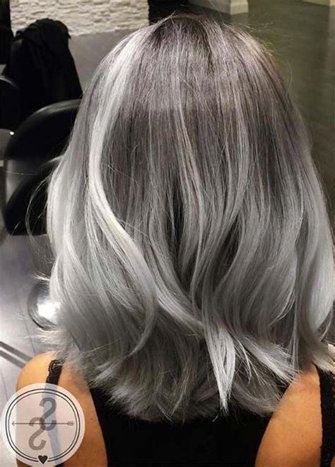 40 Absolutely Stunning Silver Gray Hair Color Ideas Hair Colour Style