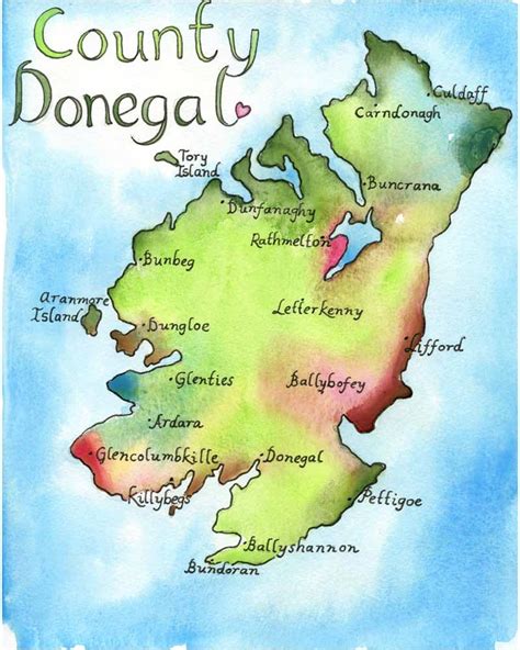 Map Of County Cork Ireland - Maps Catalog Online