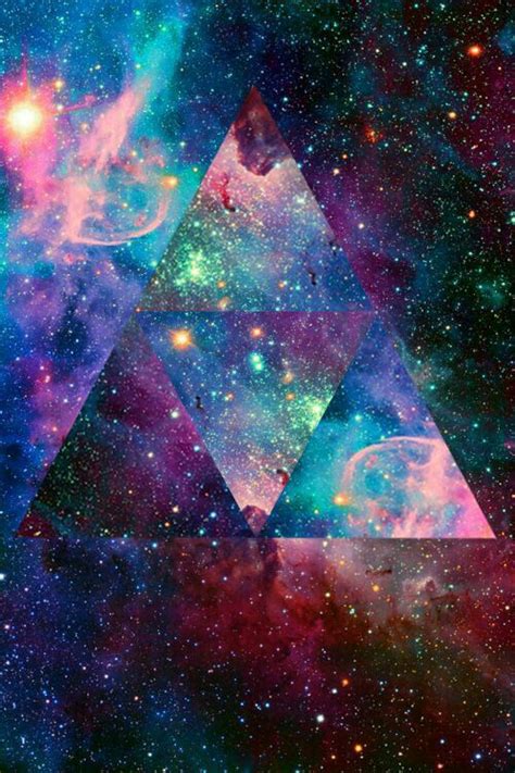 Galaxy Triangles Galaxy Wallpaper Hipster Wallpaper Iphone Wallpaper