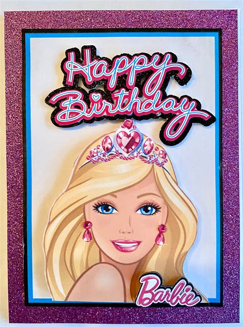 Barbie Birthday Card Ph