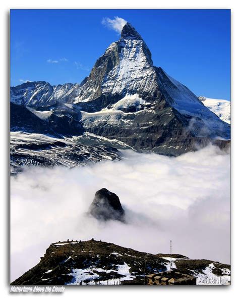 Matterhorn Above The Clouds Photo And Image World Europe Matterhorn