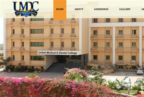 United Medical And Dental College Karachi Admissions Info And Updates