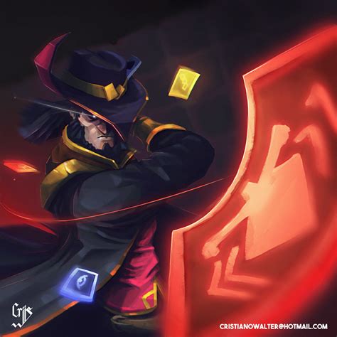 [fanart] twisted fate riot games