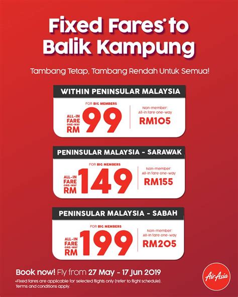 Misalnya pegi naik mas, balik naik air asia. Air Asia Tiket Balik Raya!!!