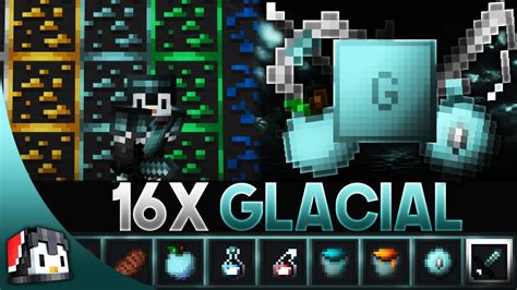 Glacial 16x Mcpe Pvp Texture Pack Fps Friendly Youtube