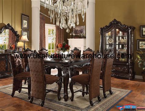 Items 1 to 35 of 268 total. Versailles Cherry Oak Counter Height Dining Set