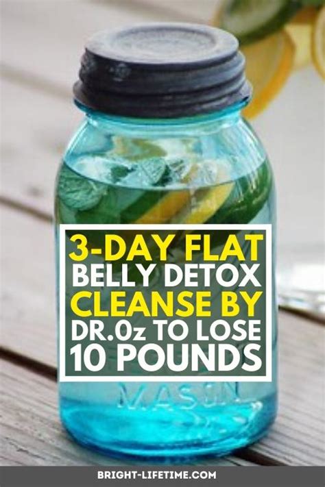 Three Day Detox For Flat Belly