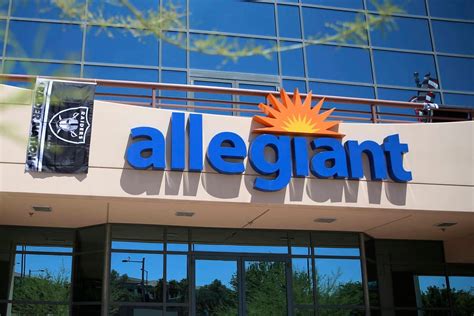 Allegiant Airlines Is The Naming Partner Of The Oakland Raiders New Las