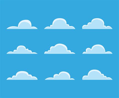 Clouds Illustration Vector Art And Graphics