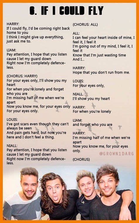 14 Best One Direction Lyrics Images One Direction Lyrics One