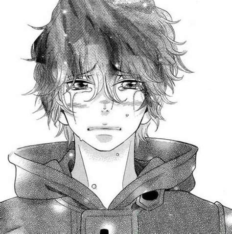 Anime Boy Crying