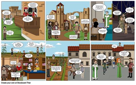 Medieval Life Comic Storyboard By 0041b072