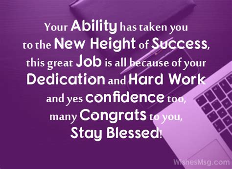 160 Best Wishes For New Job Congratulations Messages Wishesmsg 2022