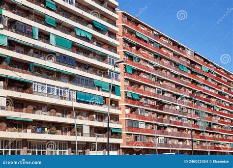 Large Apartment Buildings Stock Photo Image Of Highrise 246022454