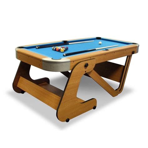 Table billard, 200 cm, bois de haute qualité pliable