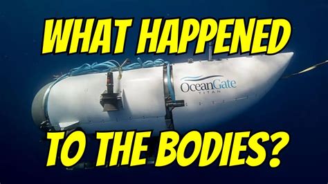Where Are The Bodies From Ocean Gate Youtube