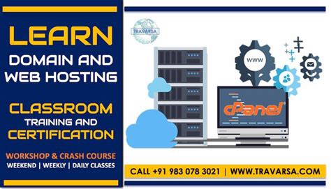 Domain And Web Hosting Course Certification And Workshop Travarsa