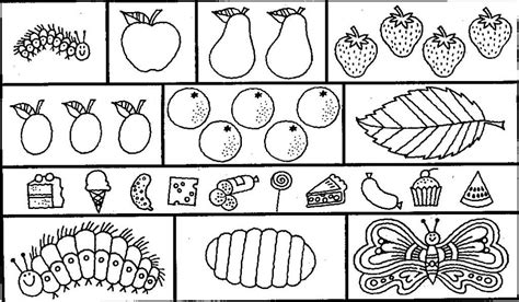 The part that we all like best is the food. Very Hungry Caterpillar Clipart | Hungry caterpillar ...