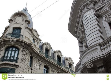 Architecture Of The Old Town In Montevideo Stock Image Image Of