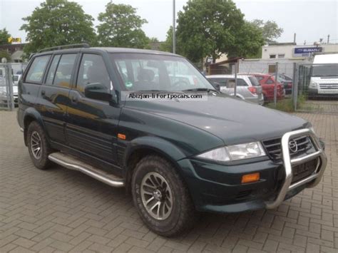 1998 Ssangyong Musso 4x4 Air Car Photo And Specs