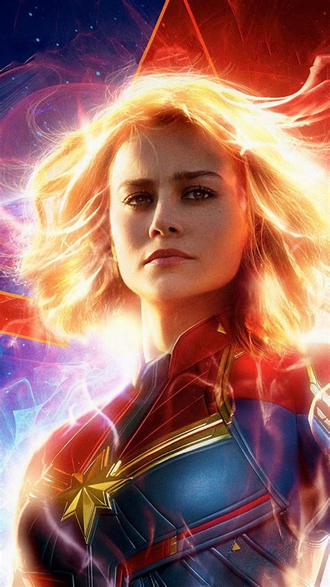 Brie Larson In As Captain Marvel K Ultra Hd Mobile Wallpaper Captain Marvel Marvel