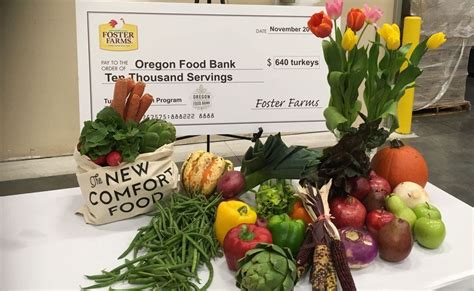 Nutritious food for kids · end usa child hunger Oregon Food Bank Receives 640 Turkeys for Thanksgiving ...