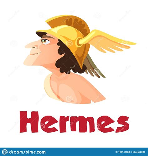 Hermes Mercury With Caduceus And Pound Sign Stock Photography Cartoondealer Com