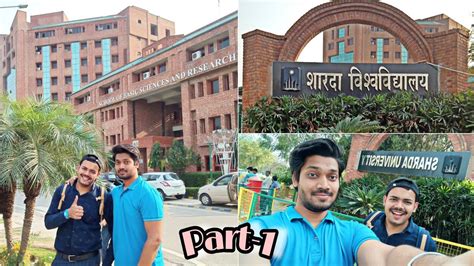 Sharda University Part 1😳😍 Ll Best College Campus Ll Greater Noida