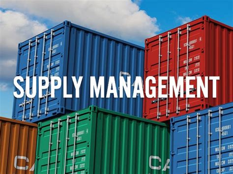 Supply Management - Haymarket