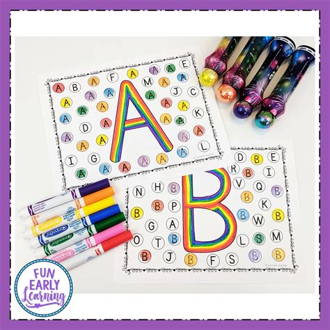 alphabet activities for preschoolers printables alphabet beach ball {playdough to plato} · 3