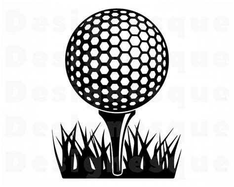 Golf Ball 6 SVG Golf Ball SVG Golf Svg Golf Ball Clipart | Etsy