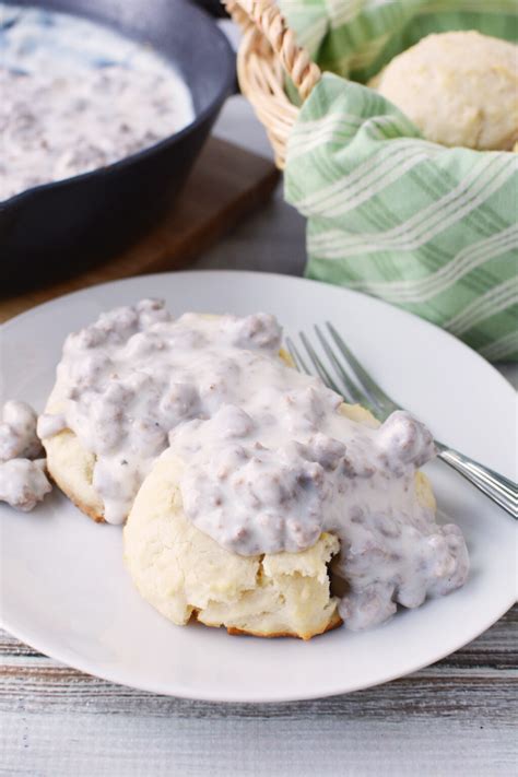 The Best Homemade Biscuits And Gravy Recipe With Sausage