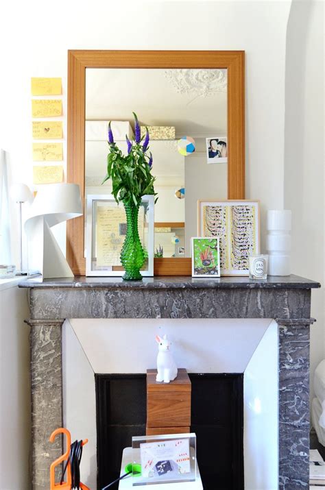 Kims Sunny Small Space In Paris Small Spaces Paris Home Fireplace
