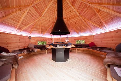 Internal Of A 17m Bbq Cabin At Our Show Site Arcticcabins