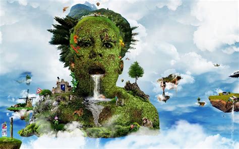 ❤ get the best best desktop backgrounds hd on wallpaperset. Creative Art Wallpapers: Green Environmental Issues Mac ...
