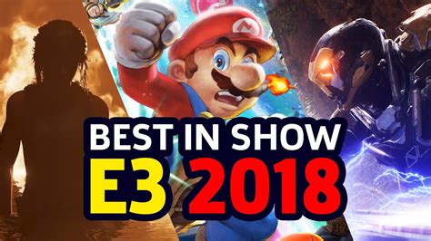 Gamespots Best Of E3 2018 Awards Youtube